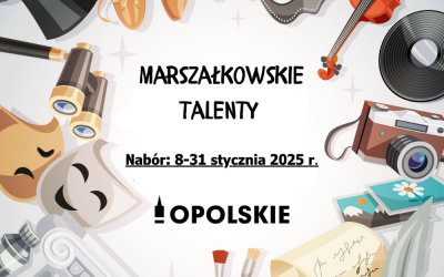 Nabór wniosków stypendialnych Marszałkowskie Talenty 2025